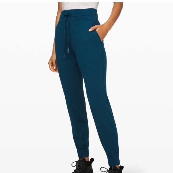 Lululemon Ready to Rulu Night diver- teal blue green Size 2 jogger lounge - Picture 1 of 10